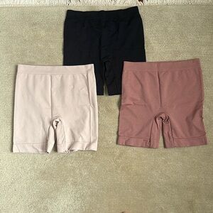 NEVER WORN Skinny Girl 3-Pack High-Waist Thigh Shaper